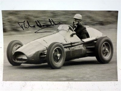 Lot 257 - Mike Hawthorn Signed Photograph