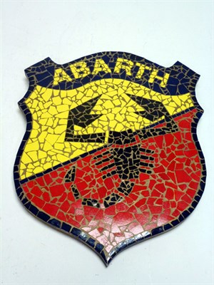 Lot 223 - An Abarth Cars Showroom Mosaic, c1970s