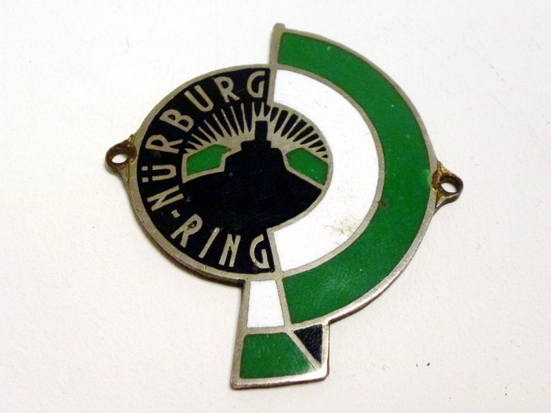 Lot 80 - A Rare Nurburgring Competitor's Dashboard Plaque, 1930s