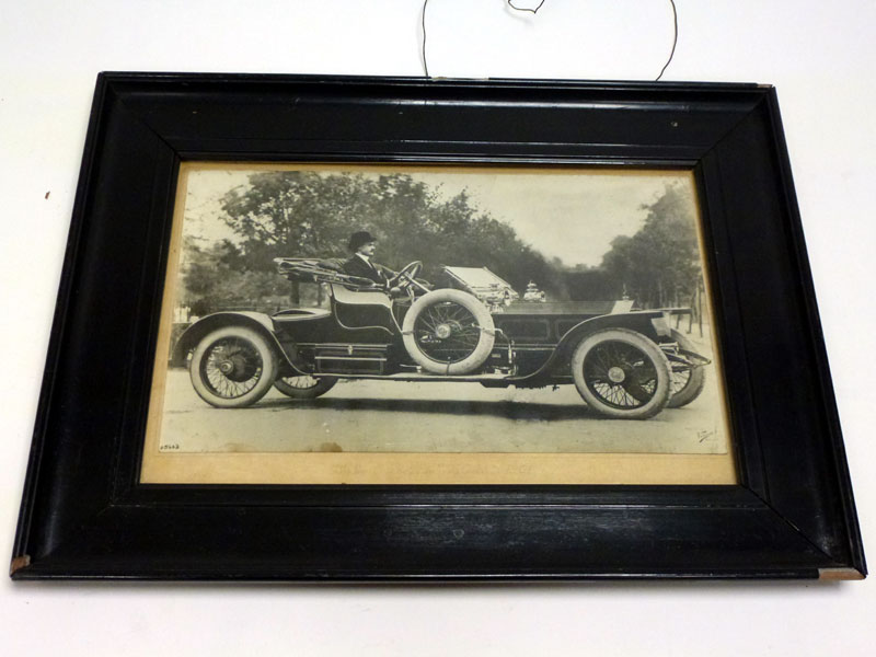 Lot 11 - An Extremely Early Rolls-Royce Press Photograph