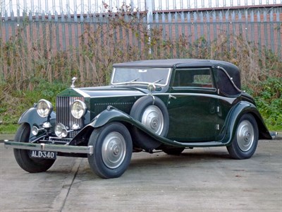 Lot 68 - 1933 Rolls-Royce 20/25 Sedanca Coupe by Gurney Nutting