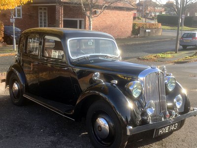 Lot 34 - 1946 Rover 10hp Saloon