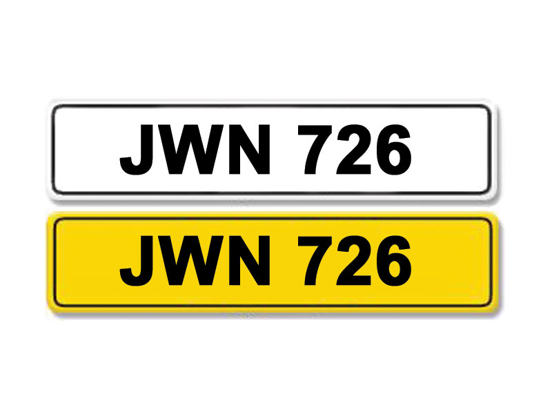 Lot 5 - Registration Number JWN 726