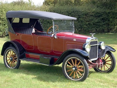 Lot 100 - 1920 Willys Overland Model 4 Tourer