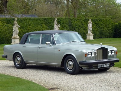 Lot 34 - 1980 Rolls-Royce Silver Wraith II