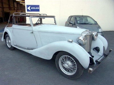 Lot 117 - 1939 MG SA Tickford Drophead Coupe