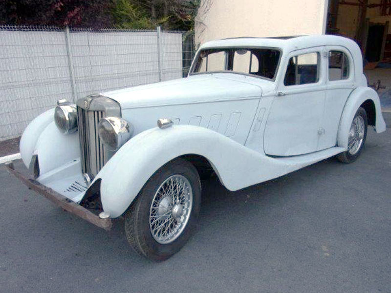 Lot 119 - 1937 MG SA Saloon