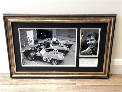 Lot 23 - Carroll Shelby 'Cobras at the Factory' Signed Presentation