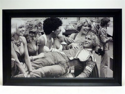Lot 19 - 'James Hunt and the Grid Girls'