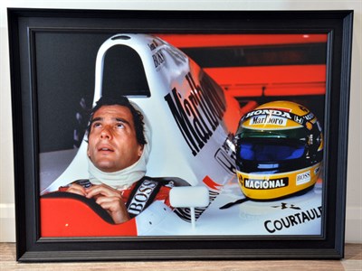 Lot 52 - 'Ayrton Senna at the Japanese Grand Prix, 1992'