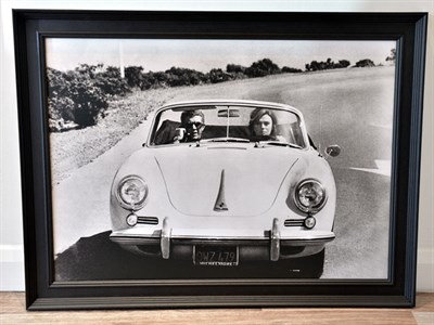 Lot 55 - 'Steve McQueen & Jacqueline Bisset in a Porsche 356'