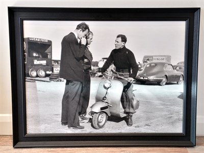 Lot 79 - 'Stirling Moss on His Vespa'