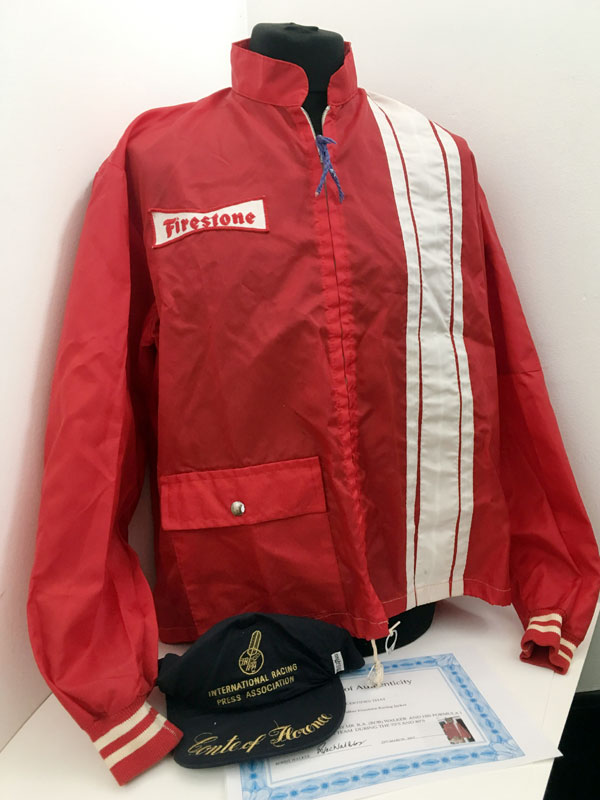 Lot 21 - Firestone Racing Jacket, worn by Rob Walker