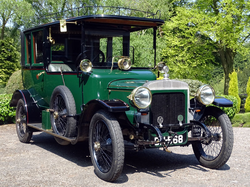 Lot 46 - 1914 Daimler 20hp TW20 Landaulette