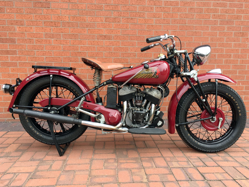 Lot 51 1945 Indian Scout 741