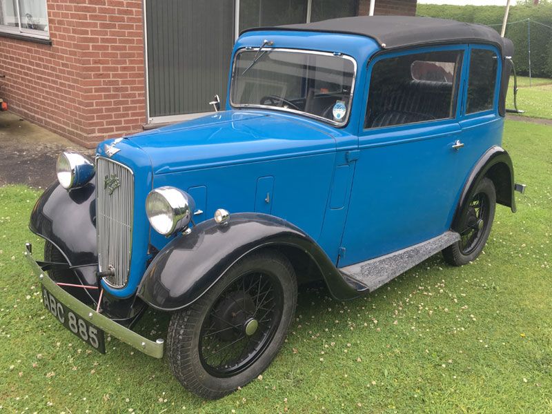 Lot 1 - 1936 Austin Seven Pearl Cabriolet