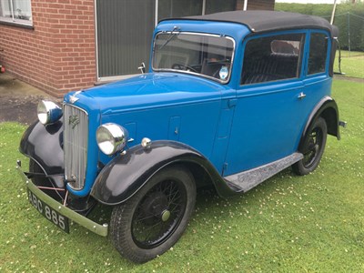 Lot 1 - 1936 Austin Seven Pearl Cabriolet