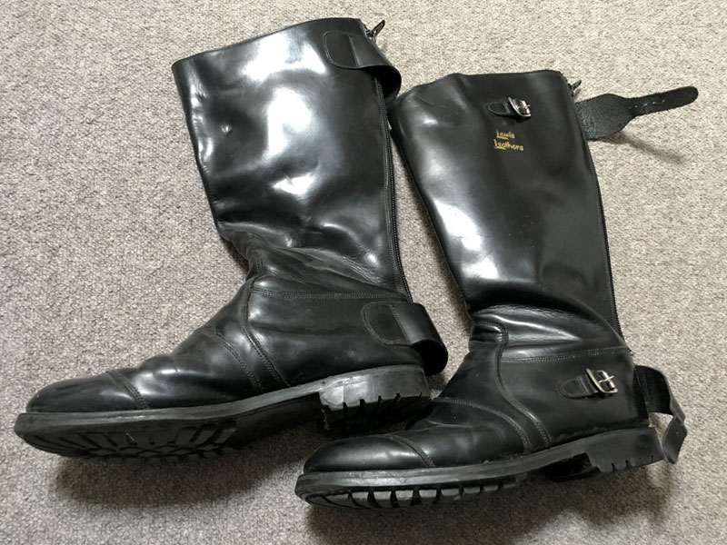 Lot 5 - Lewis Leathers Motorcycle Boots