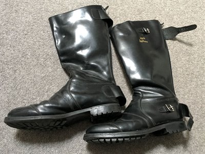 Lot 5 - Lewis Leathers Motorcycle Boots