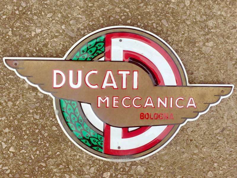 Lot 9 - Ducati 'Meccanica Bologna' Dealership Sign