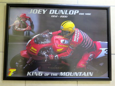 Lot 23 - Joey Dunlop Posters & Photo