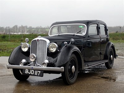 Lot 123 - 1946 Rover 12hp Sports Saloon