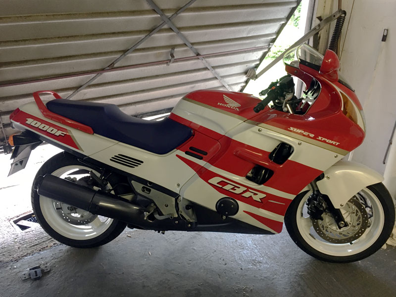 Lot 21 - 1991 Honda CBR1000F