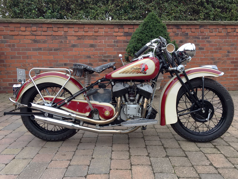 Lot 61 - 1941 Indian Scout 741