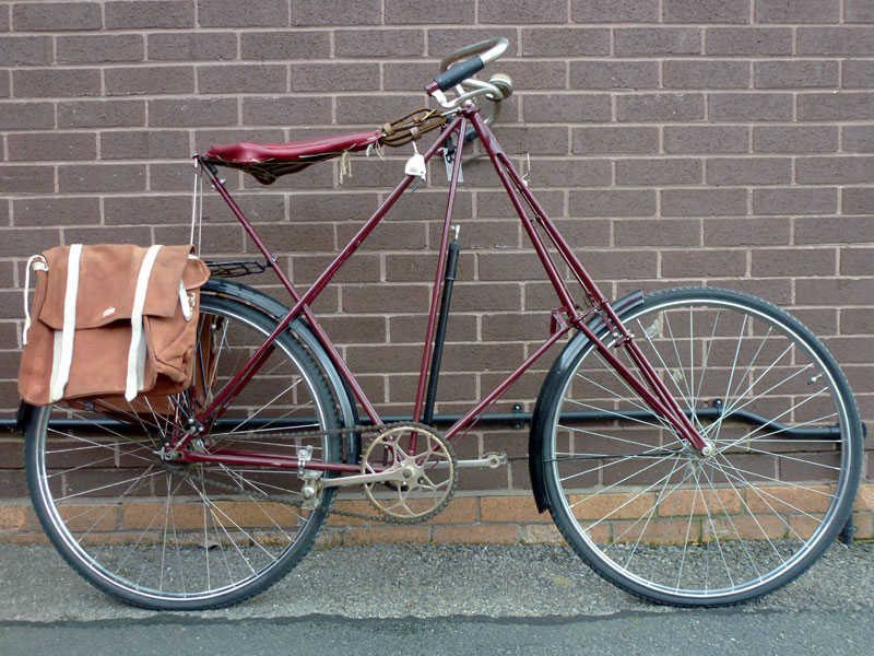Lot 7 - c1908 Dursley Pederson Bicycle
