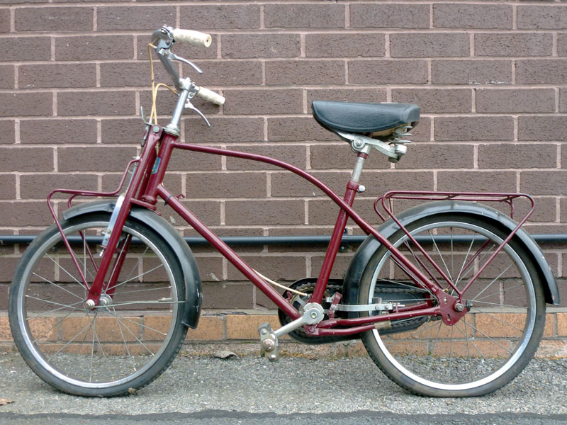 Lot 1 - c1952 TMC 'Loop-frame' Child's Bicycle