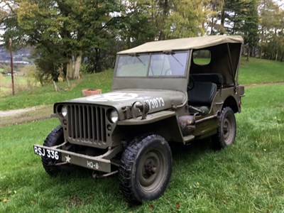 Lot 112 - 1962 Hotchkiss M201 Jeep