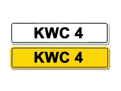 Lot 5 - Registration Number KWC 4