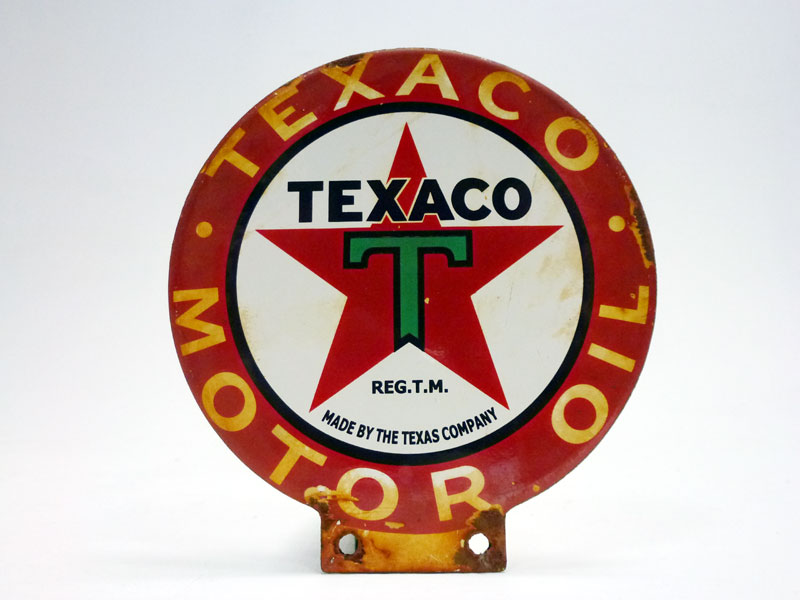 Lot 49 - Texaco Enamel Sign