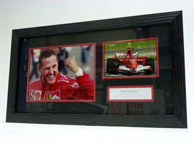 Lot 107 - Michael Schumacher Signed Presentation