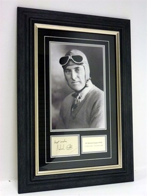 Lot 180 - Sir Malcolm Campbell OBE Signed Presentation (1885-1948)