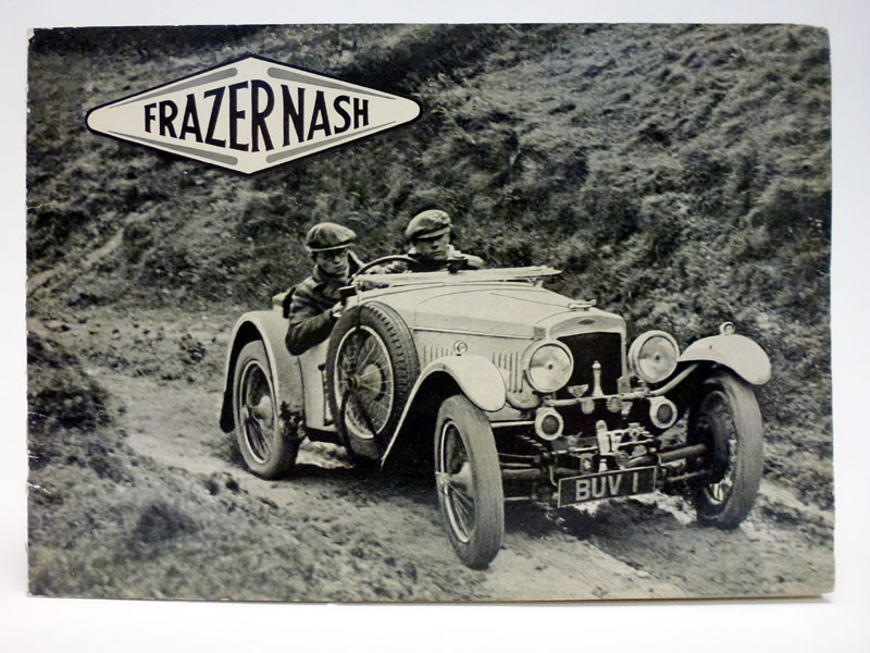 Lot 9 - Frazer-Nash Range Brochure