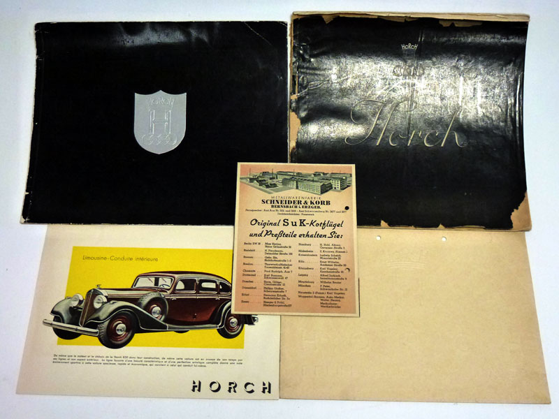 Lot 78 - Pre-War Horch Sales Literature