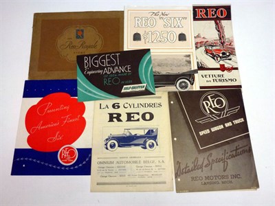 Lot 135 - Pre-War Reo Sales Brochures