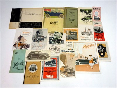 Lot 143 - Pre-War American Sales Brochures