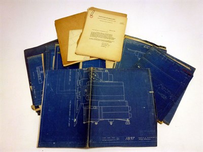 Lot 156 - Stevens-Duryea Factory Blueprints
