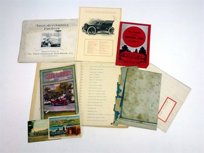Lot 162 - Pre-War American Sales Brochures