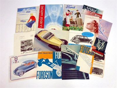 Lot 177 - Pre-War American Sales Brochures