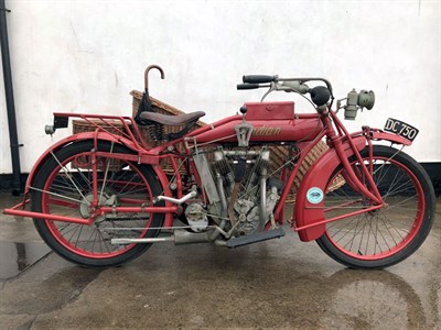 Lot 43 - 1915 Indian Model G 'Big Twin' Combination