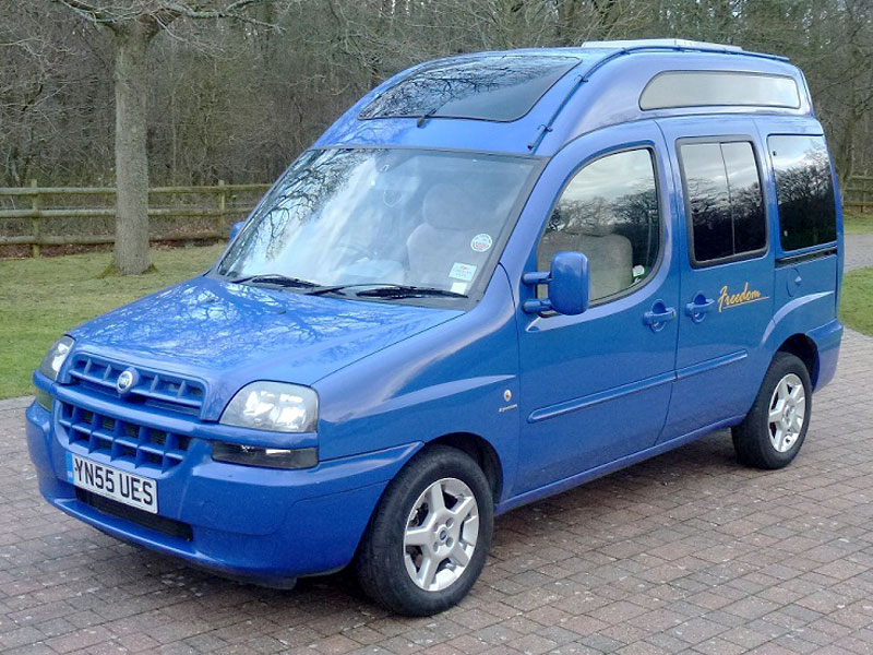 Lot 55 05 Fiat Doblo Dynamic 1 9 Jtd Camper Van