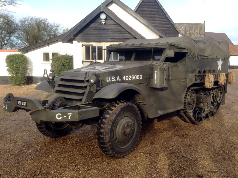 Lot 81 - 1944 White Motor Company M3 Half-Track Personnel Carrier