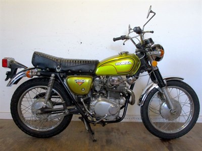 Lot 150 - 1972 Honda CL350 K4