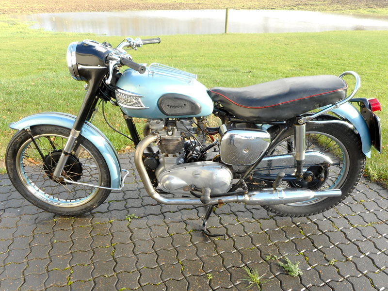 triumph 1954 t100