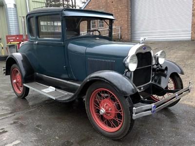 Lot 123 - 1929 Ford Model A 5-Window Coupe