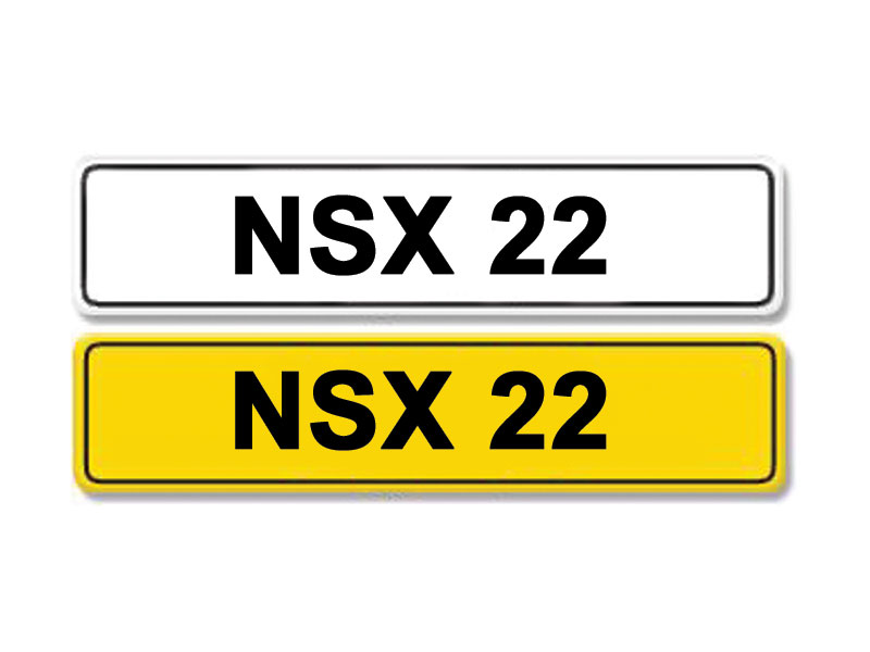 Lot 1 - Registration Number NSX 22