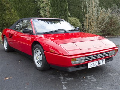 Lot 116 - 1989 Ferrari Mondial T Convertible